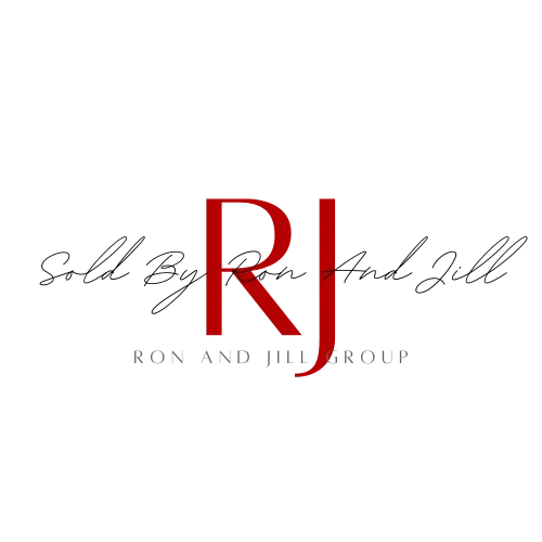 Ron and Jill Group logo: red RJ monogram on a black background with the full name beneath